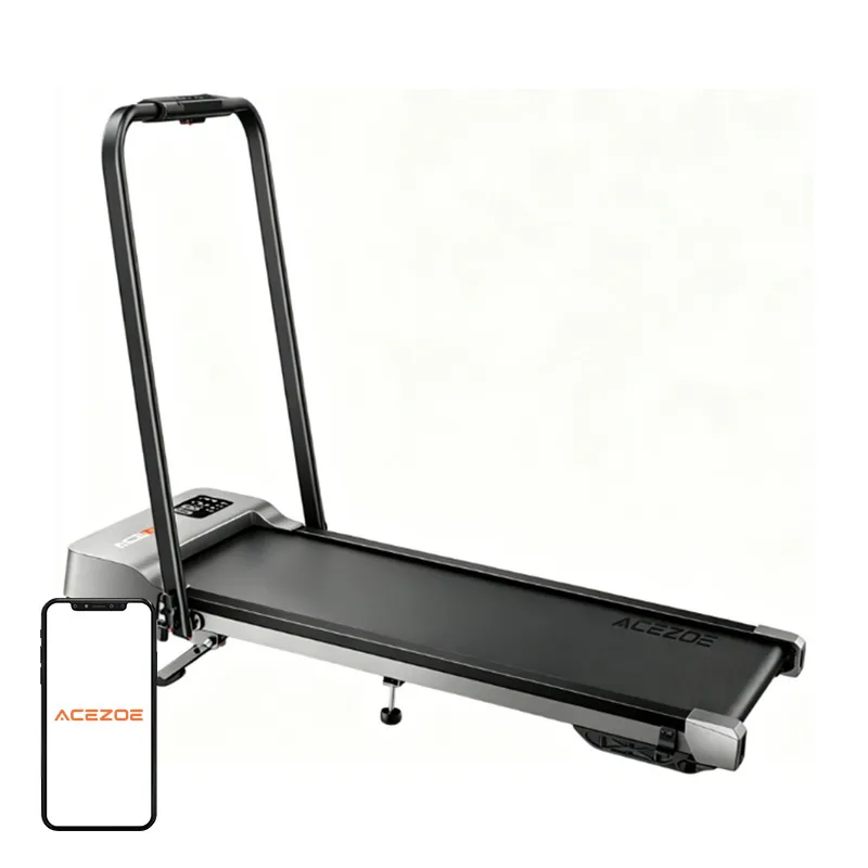 ACEZOE P12 Foldable Electric Treadmill (Black and Gray)